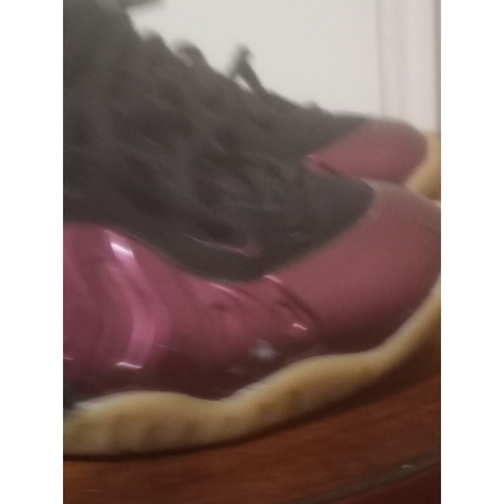 NIKE Little Posite One GS 'Night Maroon' 644791-600 Women's Size 5 Youth Sz 3.5Y - Picture 4 of 14